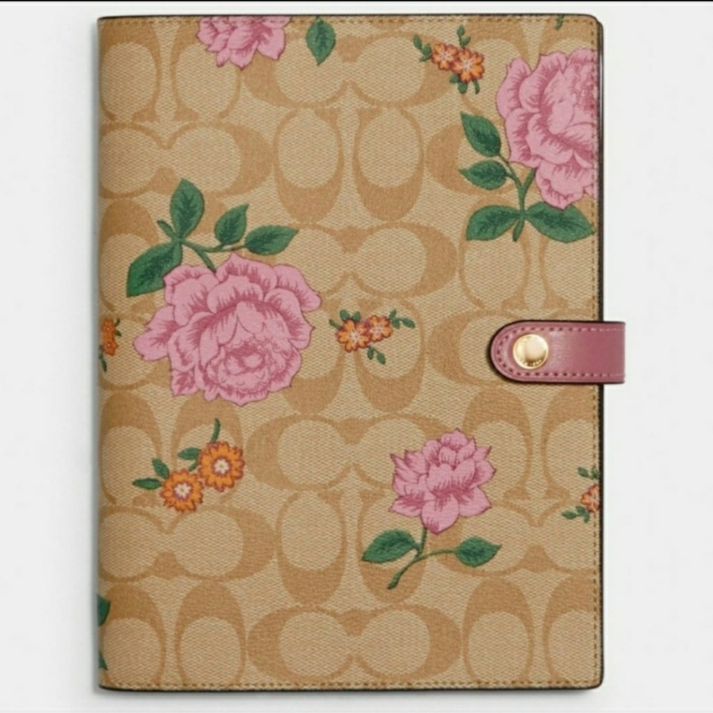 Coach - Notebook snap close